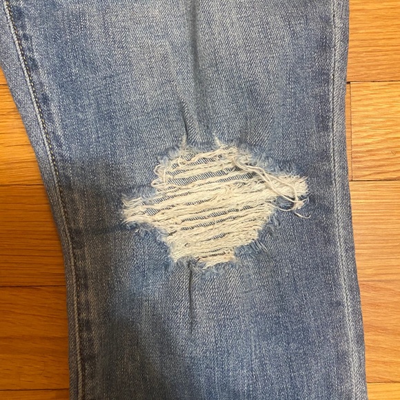 Joe’s Jeans - distressed with drop hem - Picture 4 of 7